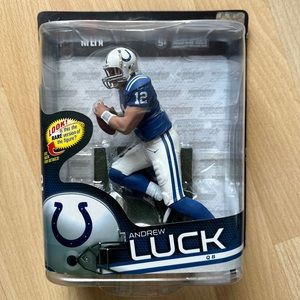 MCFARLANE NFL 33 ANDREW LUCK BRONZE CHASE BLUE JERSEY VARIANT 1153/1500 COLTS